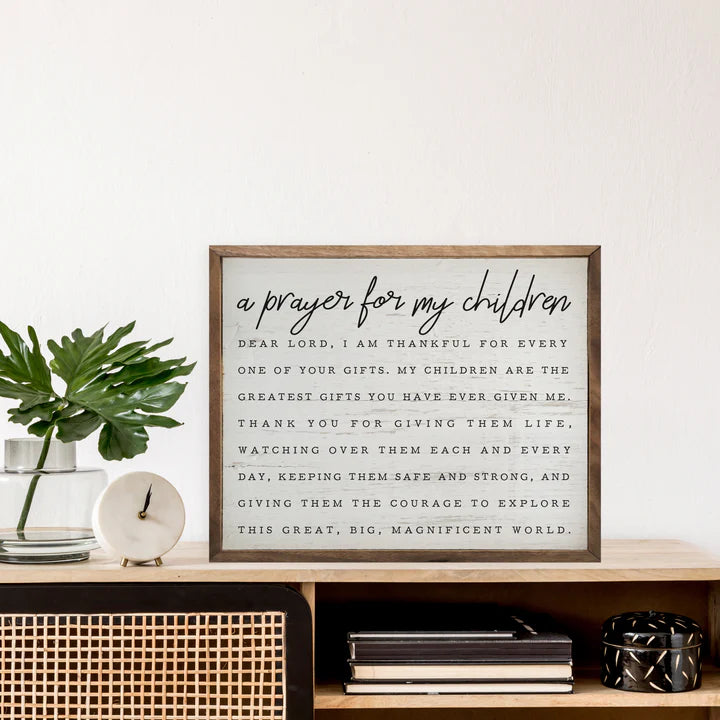A Prayer For My Children