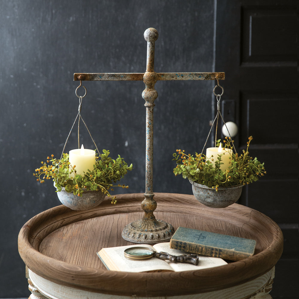 Farmhouse Decorative Balance Scale