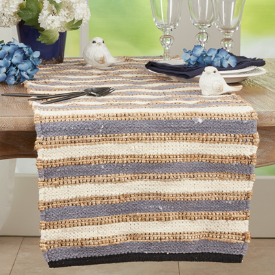 Striped Chindi Runner