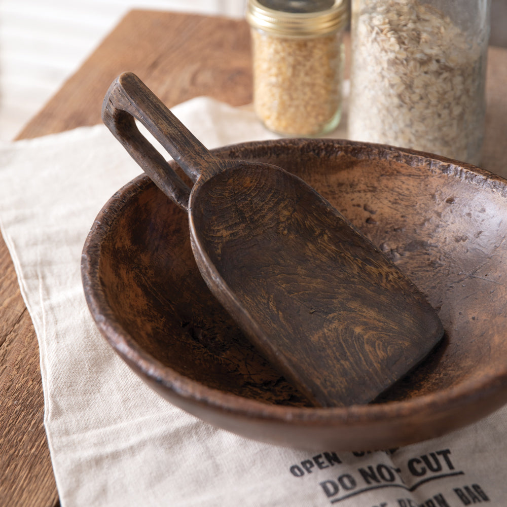 Vintage Wooden Scoop