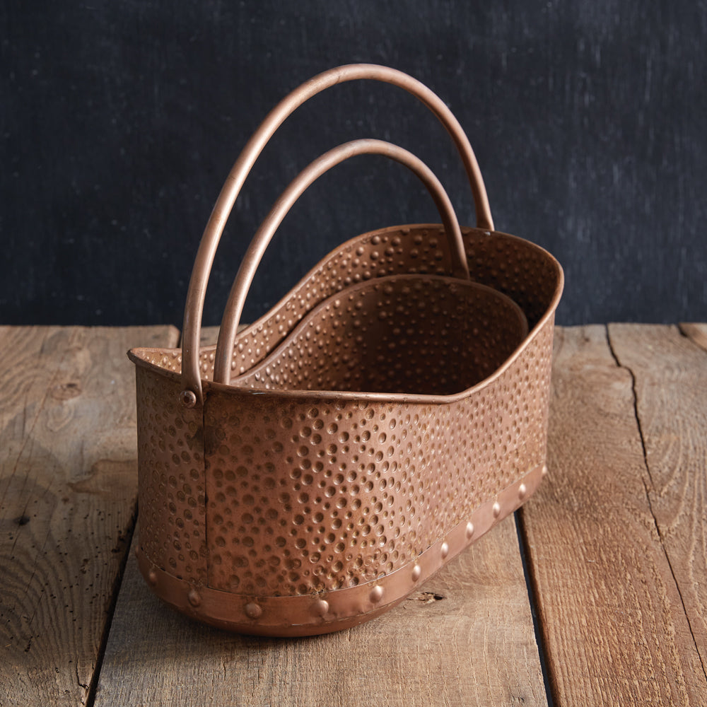 Copper Basket Set