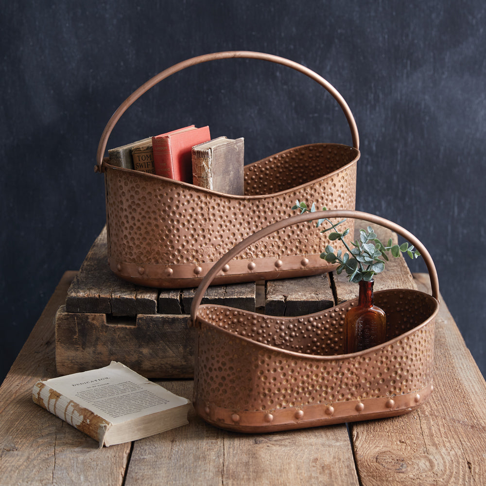 Copper Basket Set