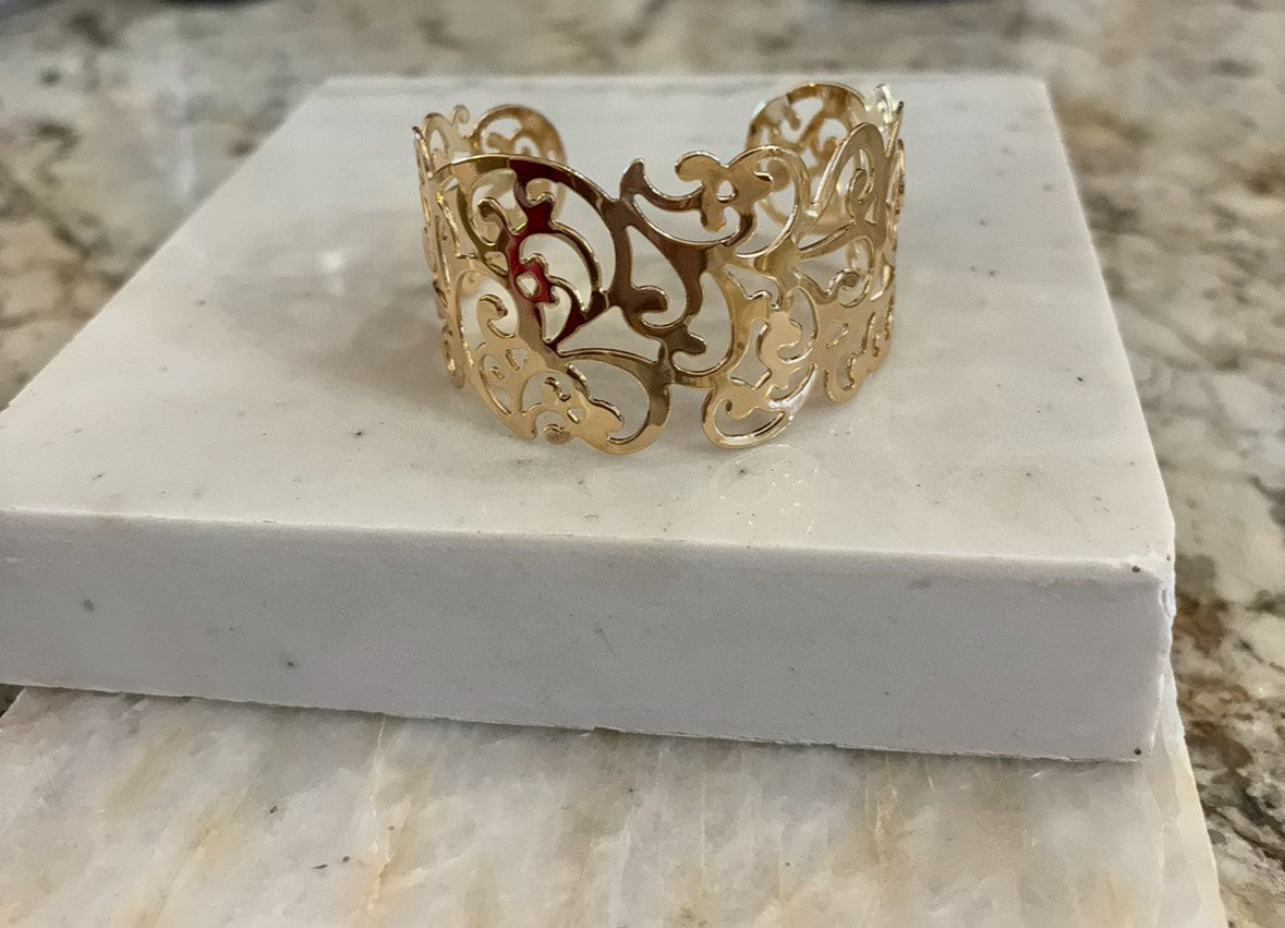 Filigree Cuff Bracelet