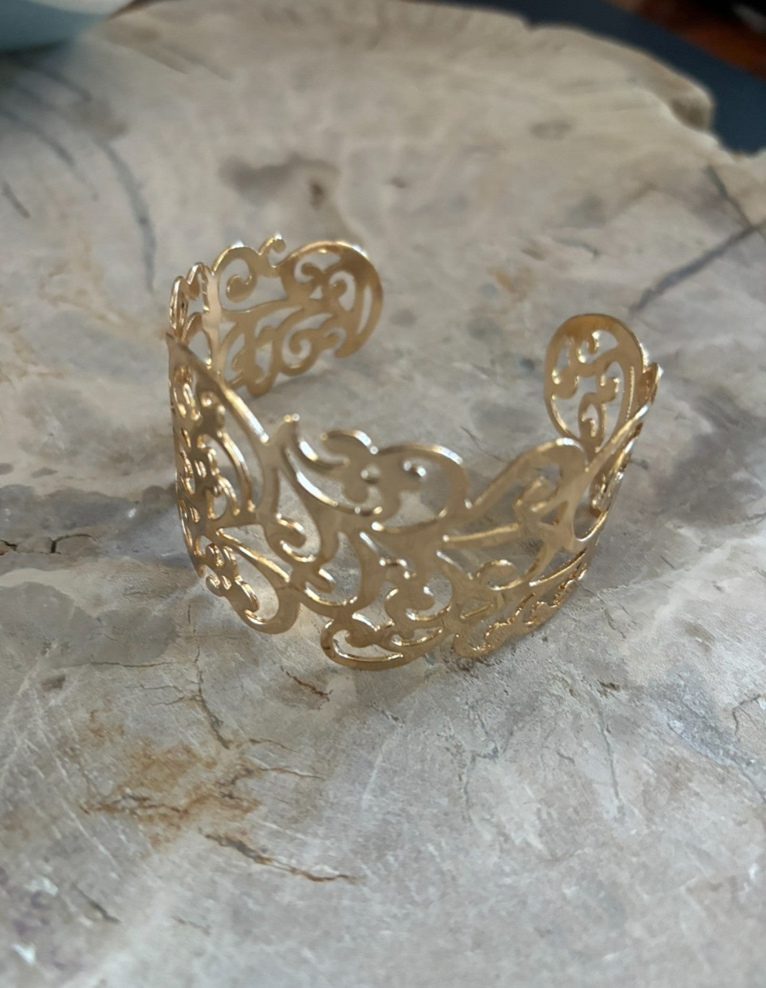 Filigree Cuff Bracelet