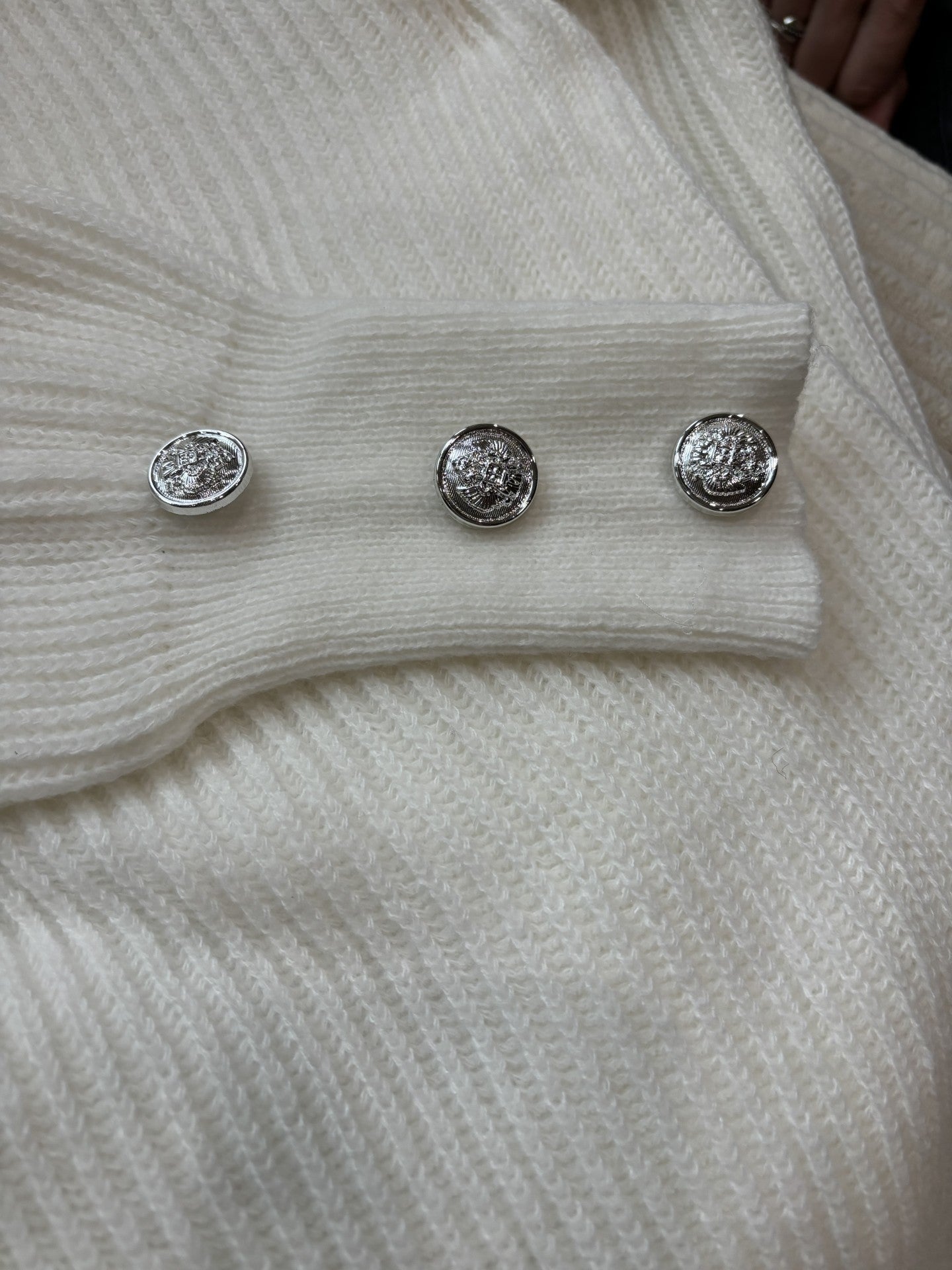 White Turtleneck Sweater