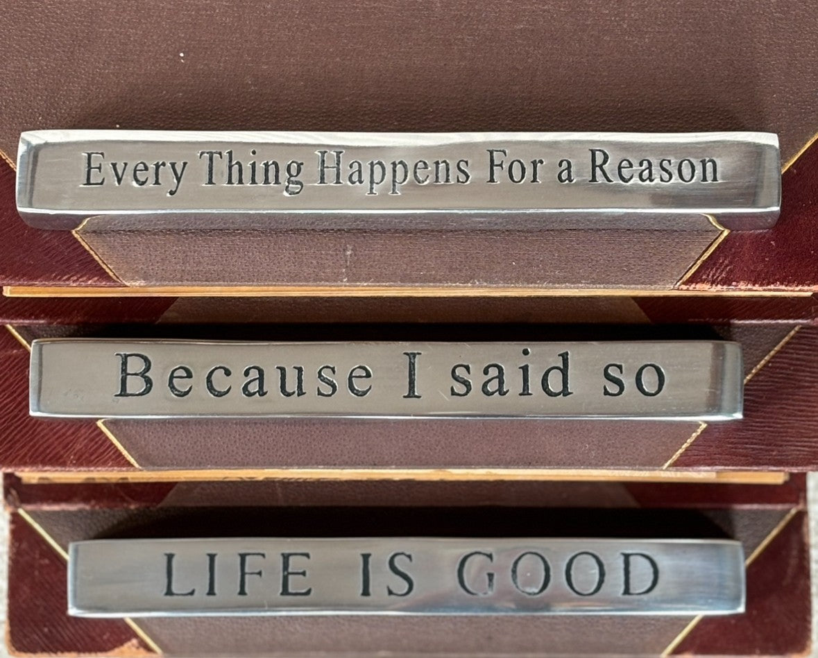 Quotable Paper Weights