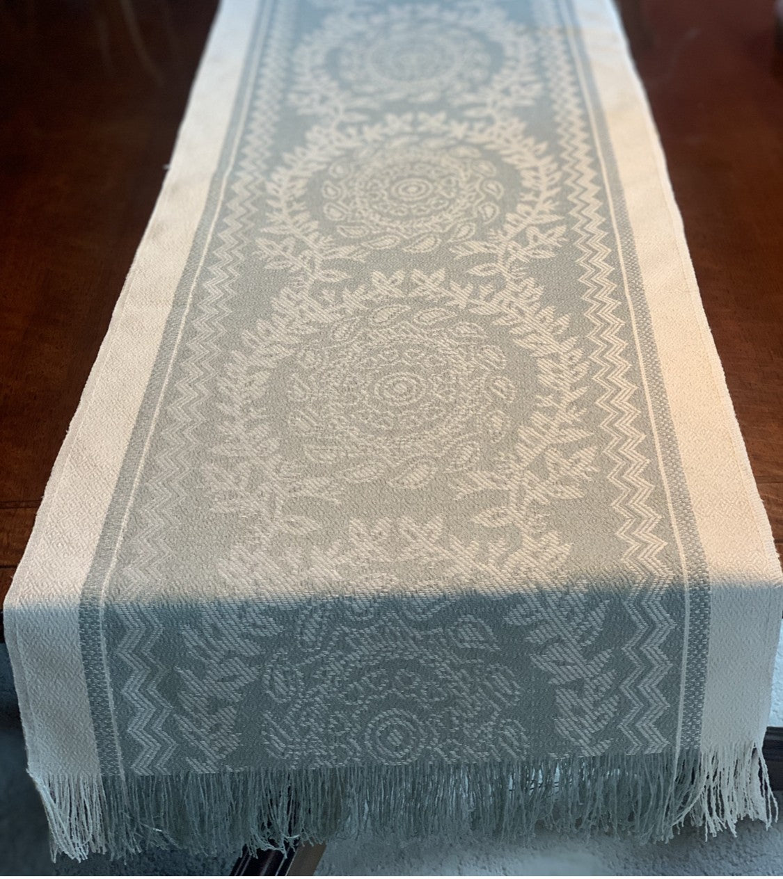 Floral Medallion Runner