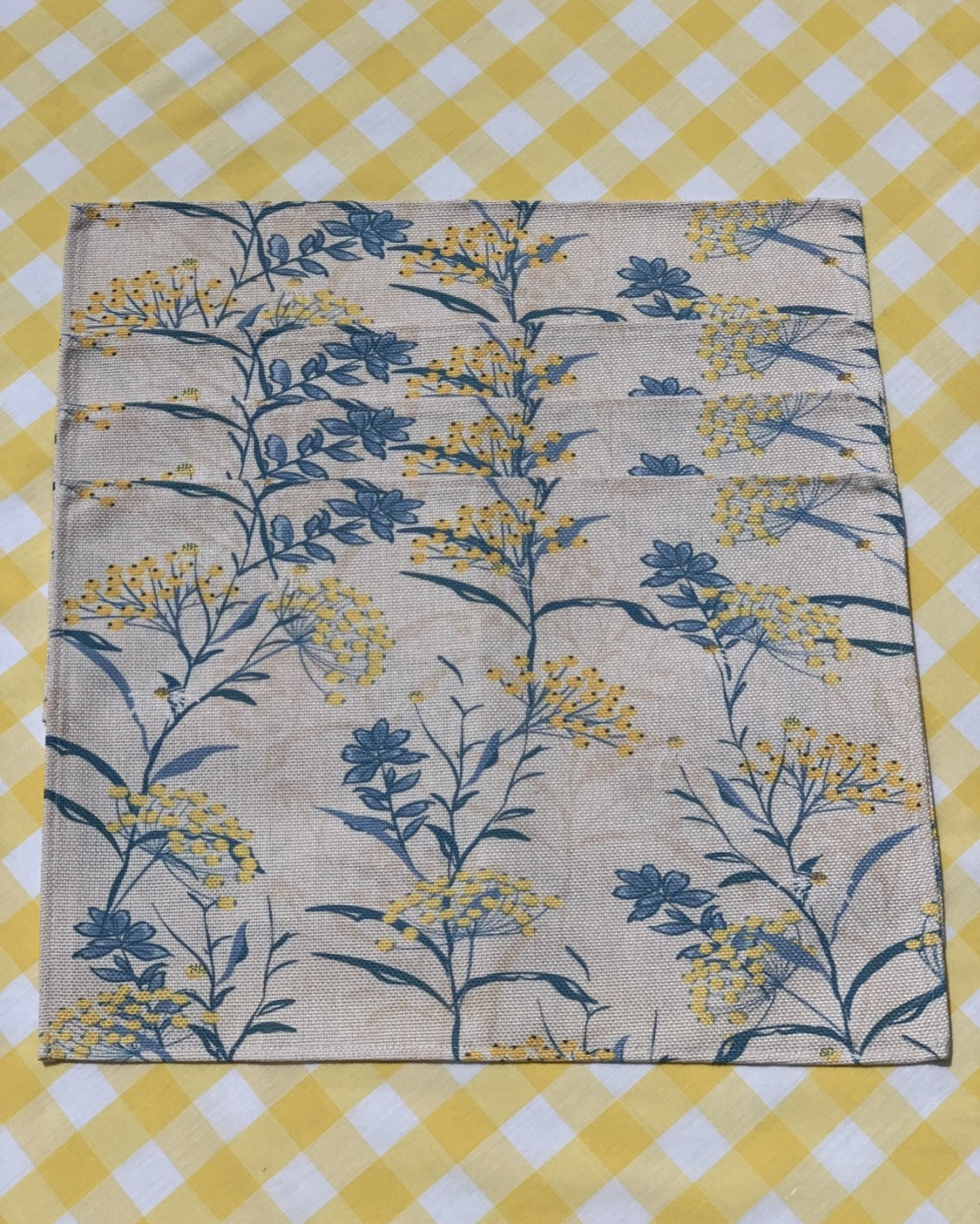 Vintage Wildflower Placemat Set of 4