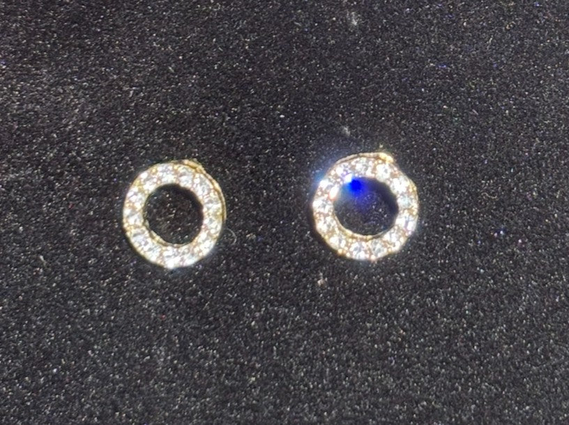 Zirconia Stud Earrings