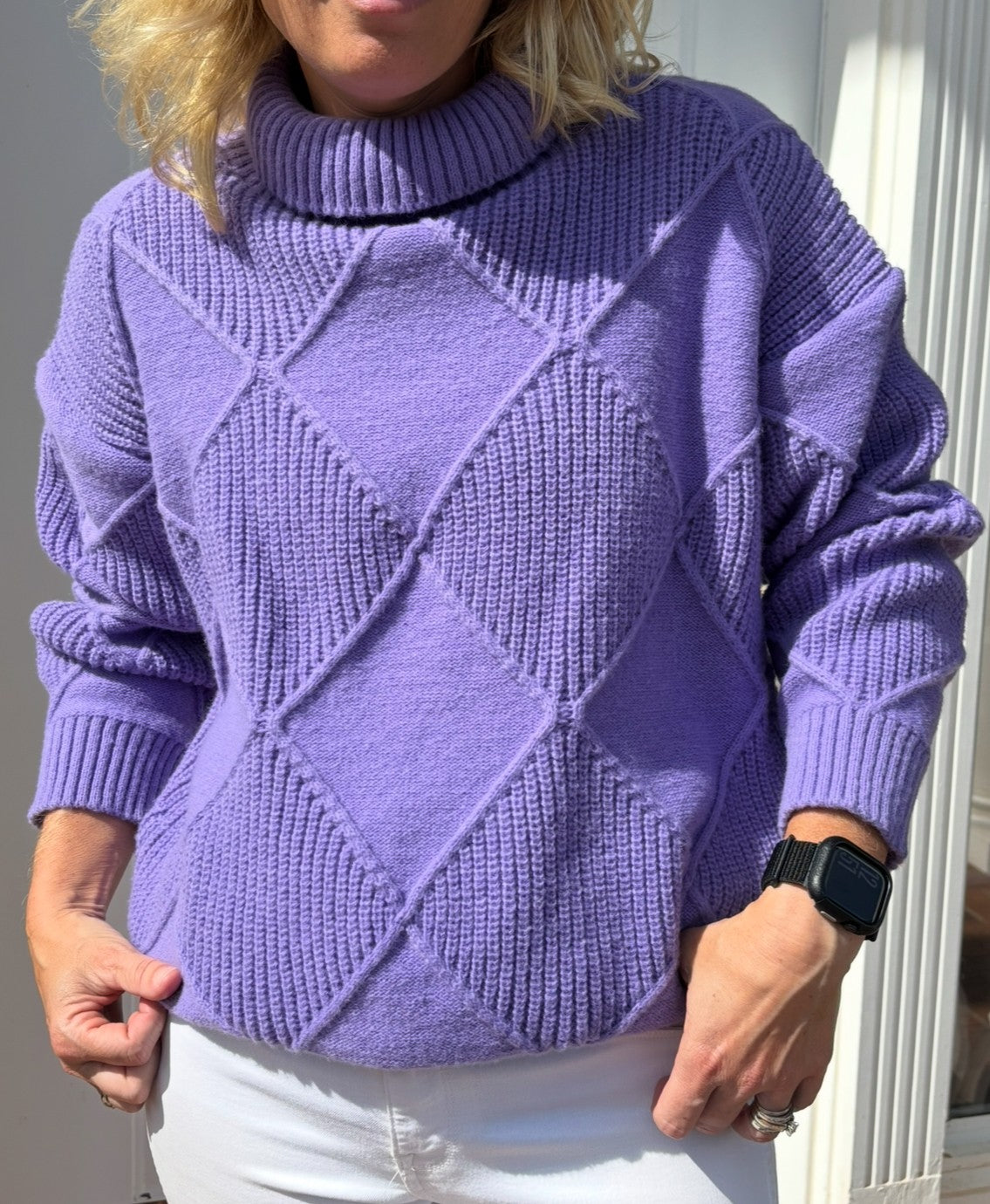 Purple Game Day Sweater
