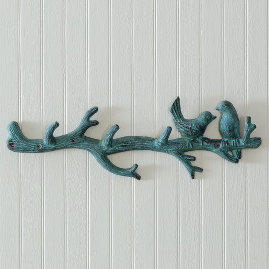 Verdigris Branch Wall Hook