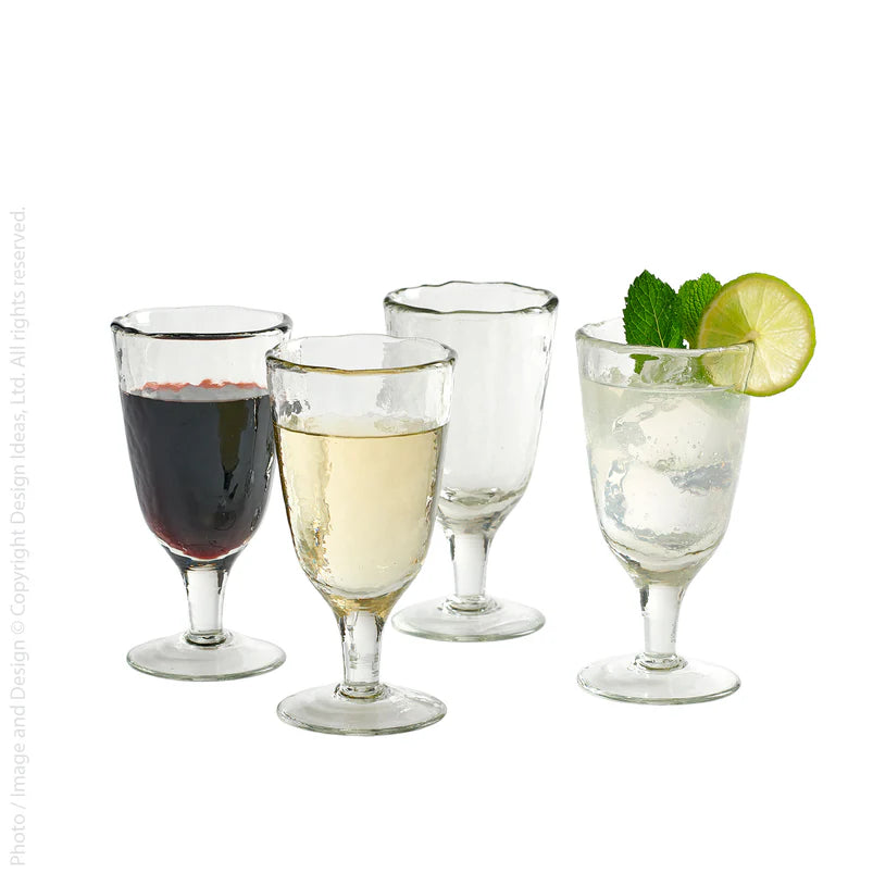 Wabisabi Wine Glasses Set of Four