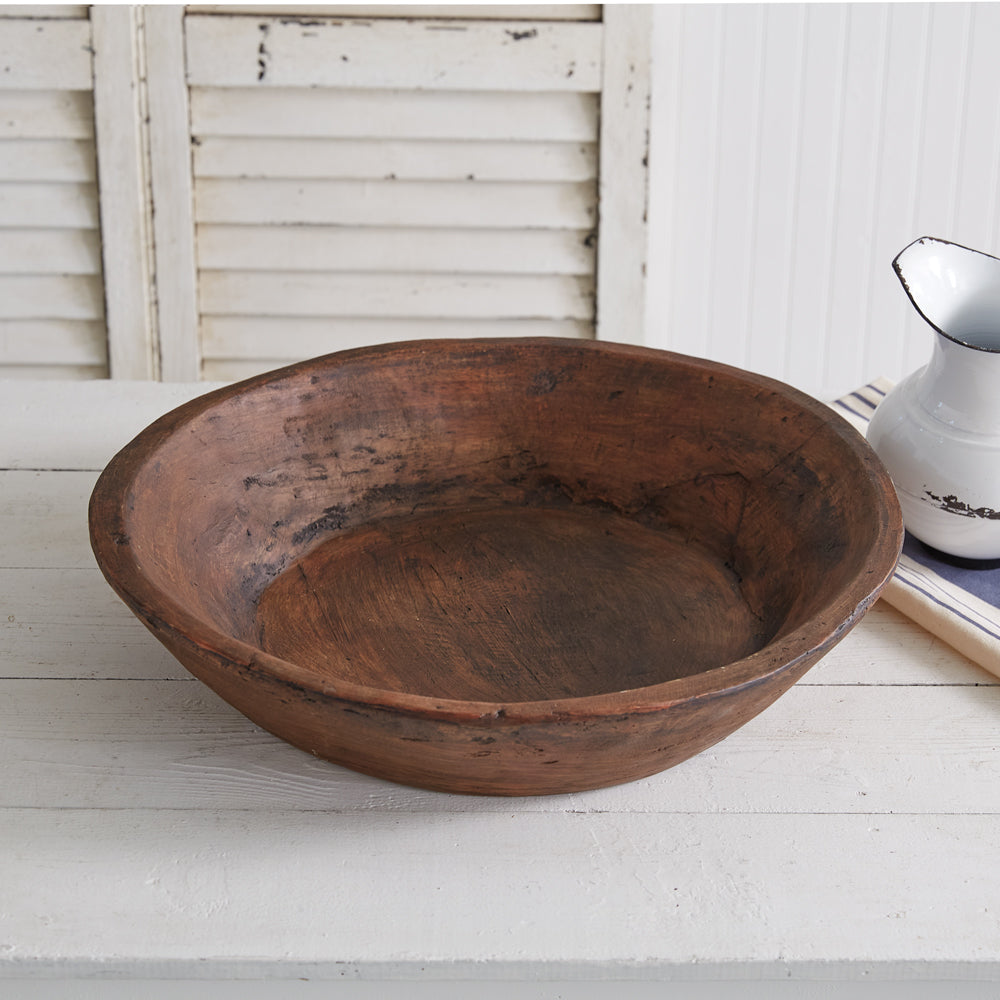 Large Round Dough Bowl