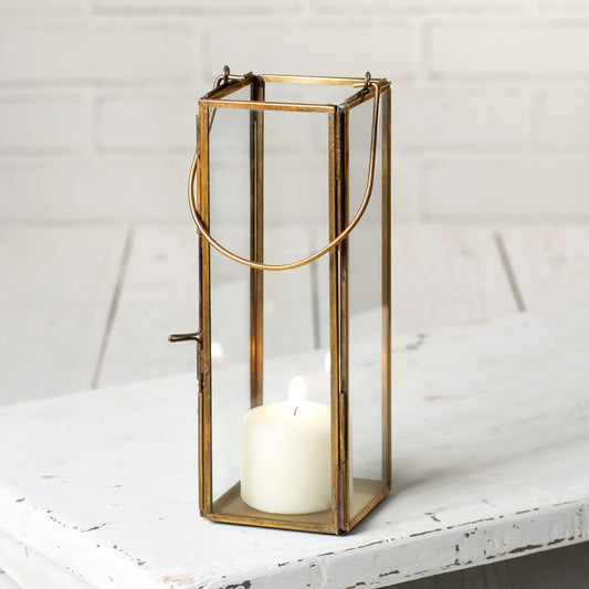 Antique Brass Lantern