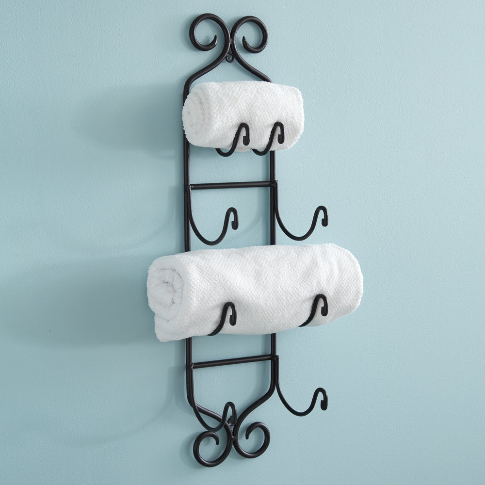 Metal Towel/ Wine Rack