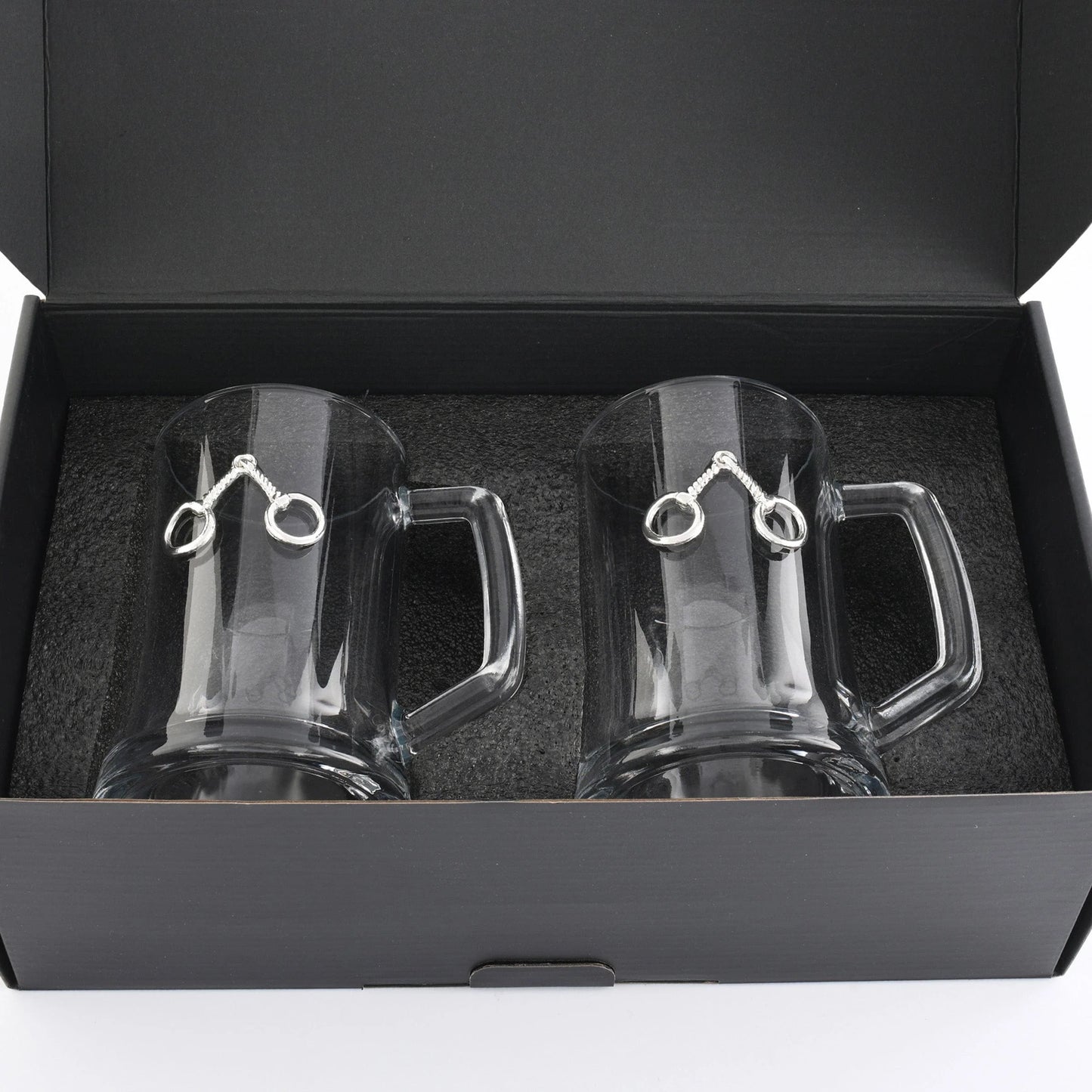 Equestrian Bit Beer Mugs Set of Two
