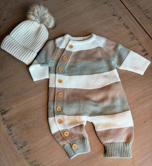 Little Boy Sweater Romper