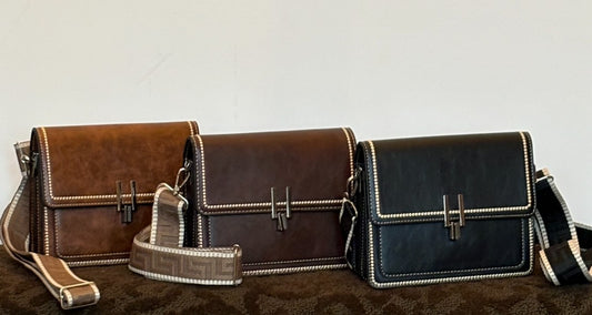 Leather Look Crossbody