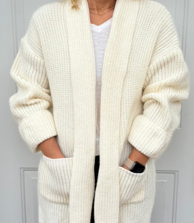 Heavy Knit Cardigan