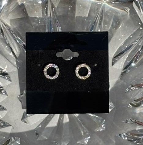 Zirconia Stud Earrings