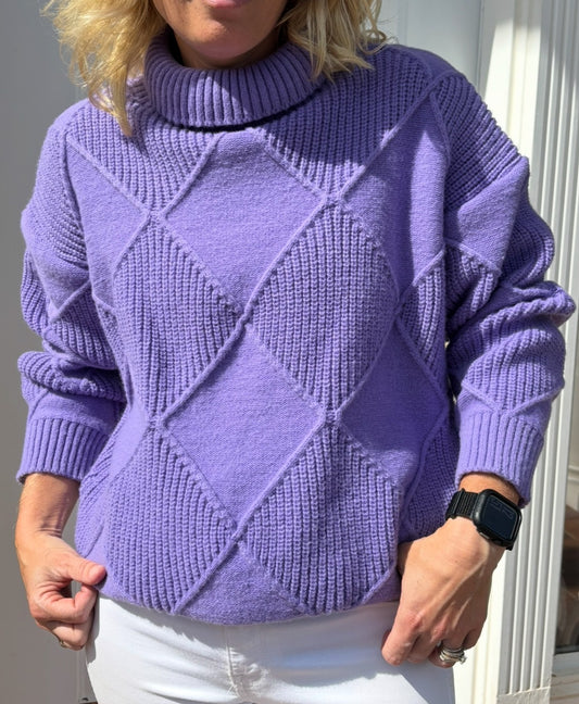 Purple Game Day Sweater
